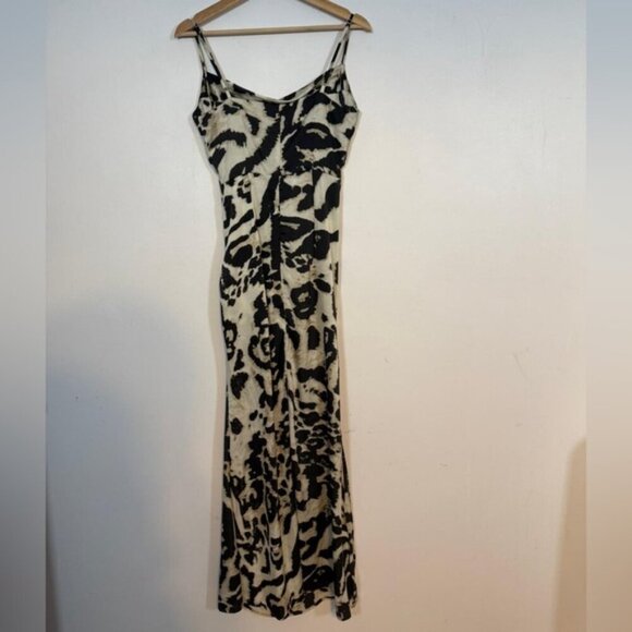 Fashion Nova Leopard Print Maxi Slip Dress – Size XS - Picture 8 of 12